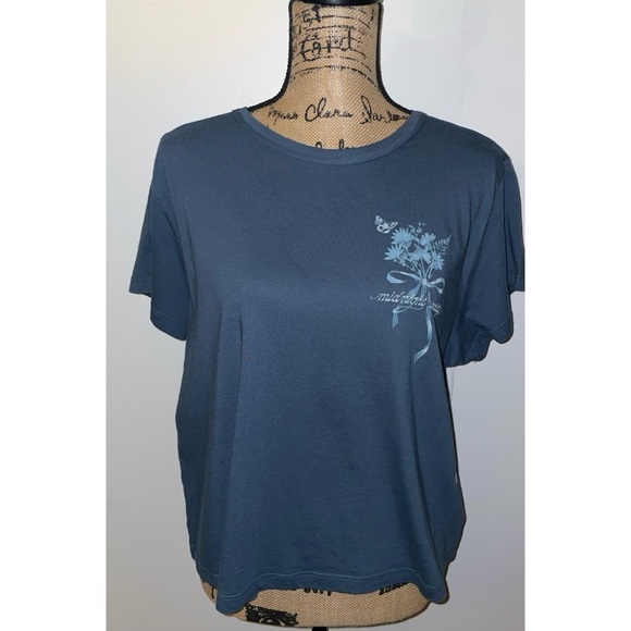 Arizona Juniors Womens Crew Neck Short Sleeve Graphic T-Shirt - Picture 1 of 4